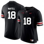 NCAA Ohio State Buckeyes Men's #18 Tate Martell Black Nike Football College Jersey GSH7545BK